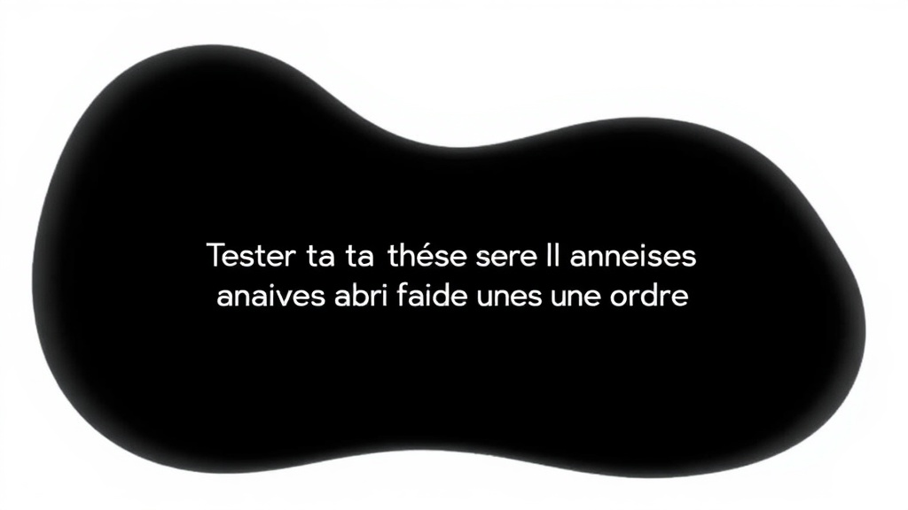 Illustration : Tester ta thèse sur des annonces réelles avant de faire une offre