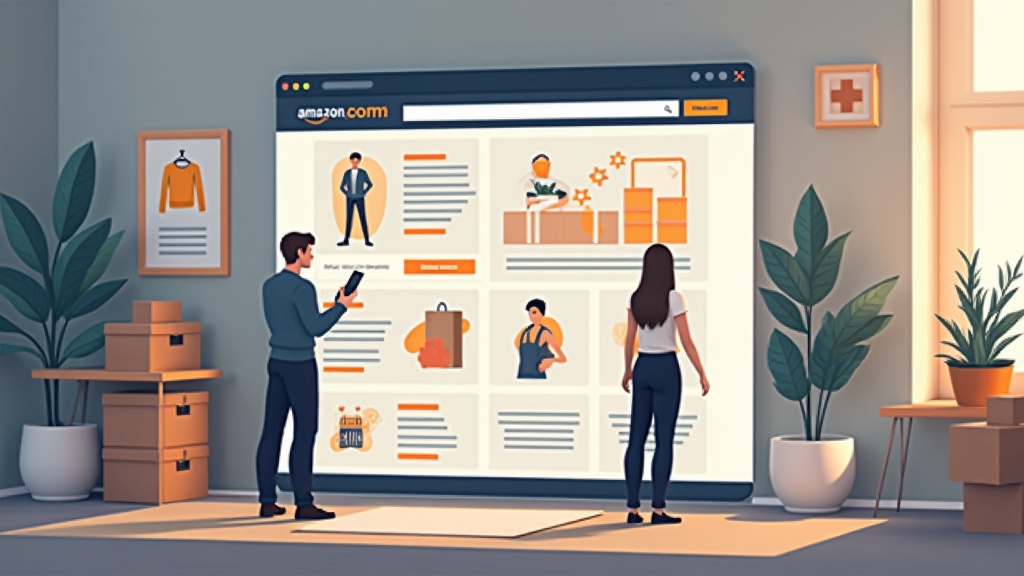 Illustration : Qu'est-ce qu'un site 100 Amazon et pourquoi ça attire